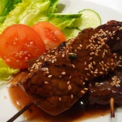Teriyaki Beef Skewers recipe
