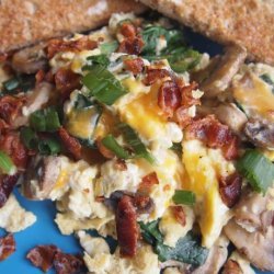 Bacon, Spinach, and Egg Scramble recipe