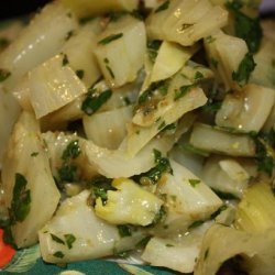 Baby Fennel With Salsa Verde recipe