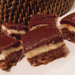 Chocolate Butter Cream Bars recipe