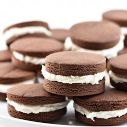 Chocolate Cream Filled Cookies recipe