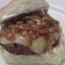 Bordertown Burgers With Spicy Onions recipe