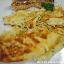 Herb and Goat Cheese Frittata recipe