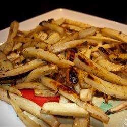 Roasted Parsnips with Mint and Sage recipe