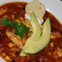 Slow Cooker Chicken Taco Soup recipe
