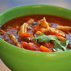 Catherine's Spicy Chicken Soup recipe