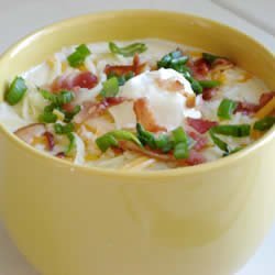 Baked Potato Soup I recipe