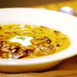 Hungarian Mushroom Soup recipe