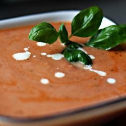 Rich and Creamy Tomato Basil Soup recipe