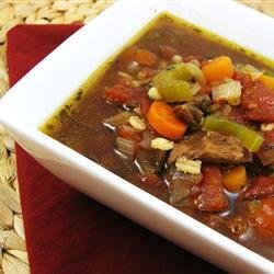 Beef Barley Vegetable Soup recipe