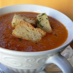Garden Fresh Tomato Soup recipe