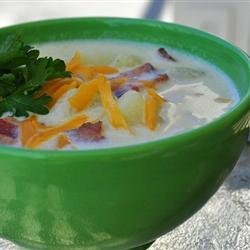 Creamy Potato Leek Soup II recipe