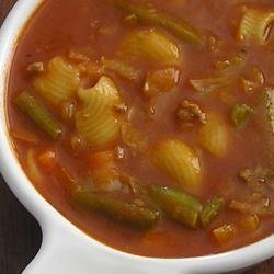 Hamburger Vegetable Soup recipe