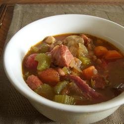 The Best Bean and Ham Soup recipe