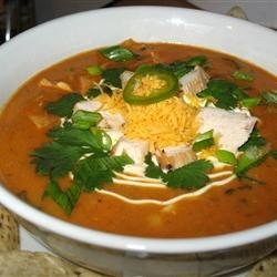 Chicken Enchilada Soup III recipe