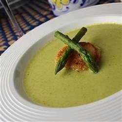 Cream of Fresh Asparagus Soup II recipe