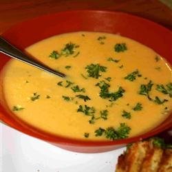 Butternut and Acorn Squash Soup recipe