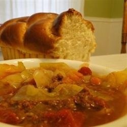 Sweet Russian Cabbage Soup recipe