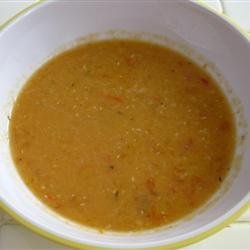 Apricot Lentil Soup recipe