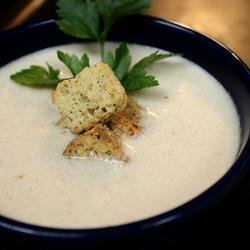 Low Carb Cauliflower Leek Soup recipe