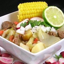 Caldo de Res (Mexican Beef Soup) recipe