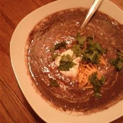 Fast and Delicious Black Bean Soup recipe