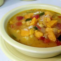 Spicy African Yam Soup recipe