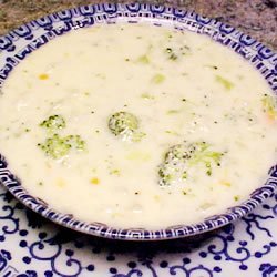 Cheese Soup with Broccoli recipe