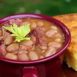 Southern Ham and Brown Beans recipe