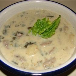 Bratwurst, Potato and Cabbage Soup recipe