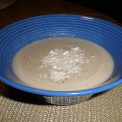 Rich and Creamy Roasted Eggplant Soup recipe