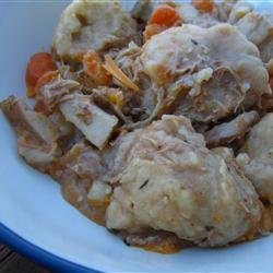 Chicken and Dumplings II recipe