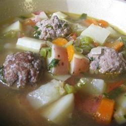 Homemade Albondigas Soup recipe