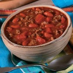 Campbell's(R) Slow Cooker Hearty Beef and Bean Chili recipe