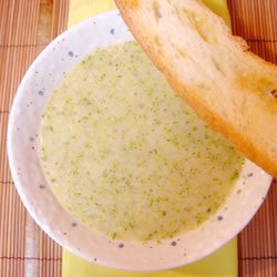 Gourmet Cream of Broccoli Soup recipe