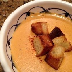 Bachelor's Creamy Pumpkin Soup recipe