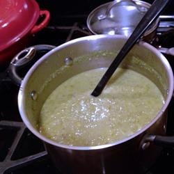 Tim Perry's Soup (Creamy Curry Cauliflower and Broccoli Soup) recipe