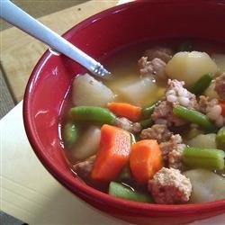 Ground Turkey Soup recipe