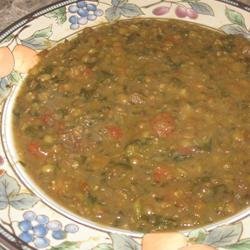 Bryan's Spicy Red Lentil Soup recipe