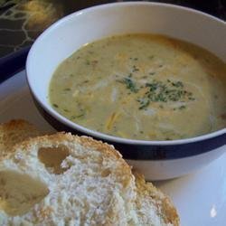 Vegetable Cheese Soup I recipe