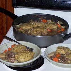Beef Stew with Dumplings recipe