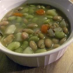 Luscious Lima Bean Soup II recipe