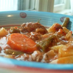 Cozy Cottage Beef Stew Soup recipe