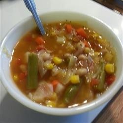 Homemade Vegetable Soup recipe