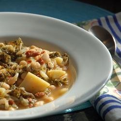 Portuguese Kale Soup recipe