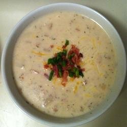 Nikki's Creamy Crock Pot Potato Soup recipe