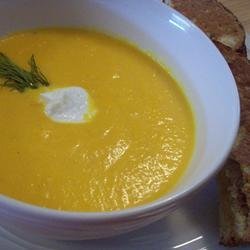 Carrot Soup 'a la Louise' recipe