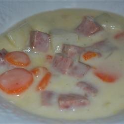 Chunky Cheese Soup recipe