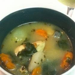 Chicken, Spinach, and Potato Soup recipe