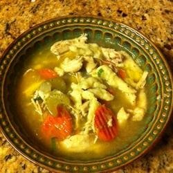 Spaetzle and Chicken Soup recipe